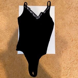 Black Lacey bodysuit